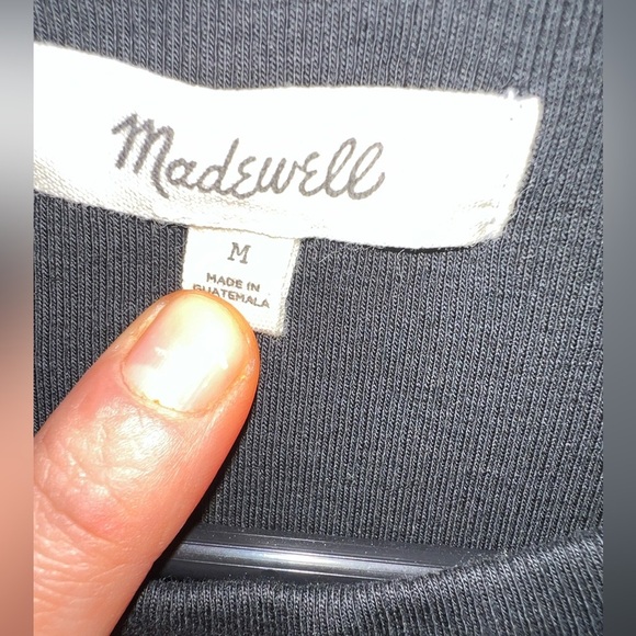 Madewell Cropped Tank Black Size M - Picture 3 of 3